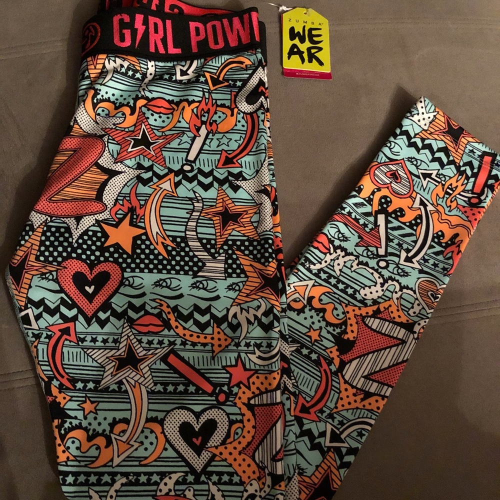 NWT Zumba Leggings - L